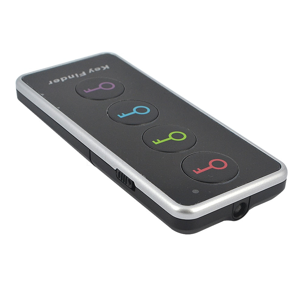 Hot 4 In 1 Advanced Wireless Key Finder Remote Key Locator Phone Wallets Anti-Lost With Torch Function 4 Receivers And 1 Dock